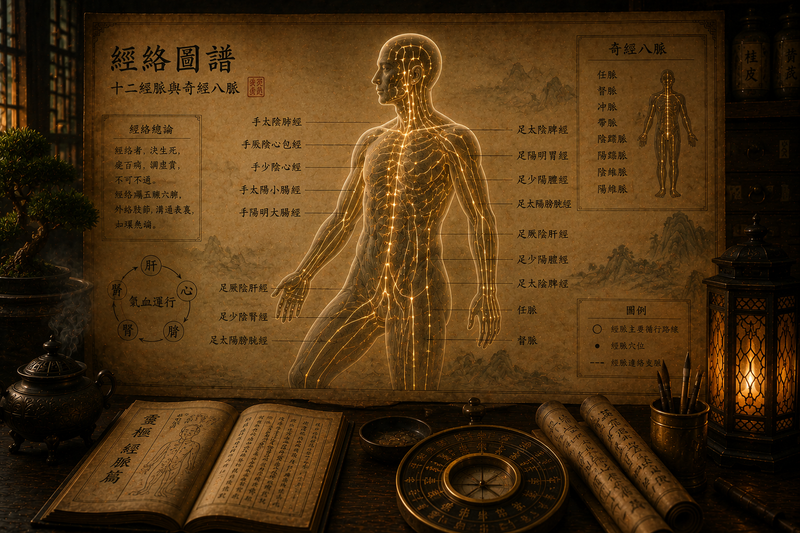 Meridians and Collaterals (jing-luo)