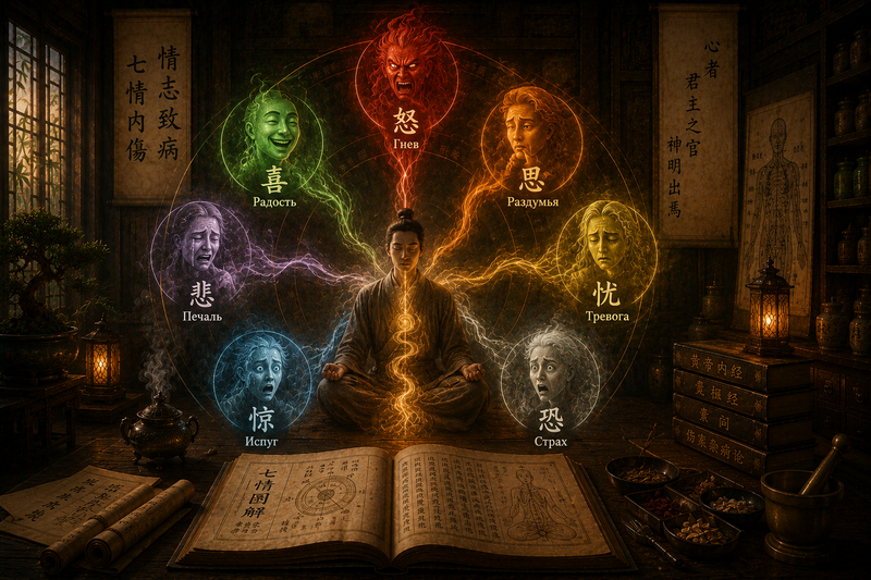 The Seven Emotions (Qi-Qing)
